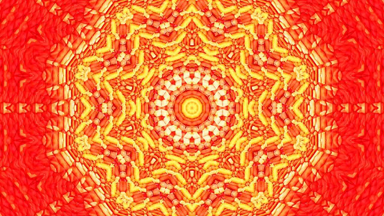 luz abstracta brillante que gobierna el color completo, caleidoscopio, fondo negro