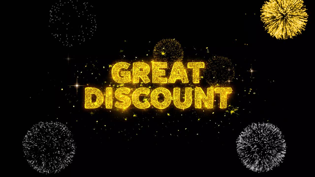 Great Discount Fireworks Sale Graphic