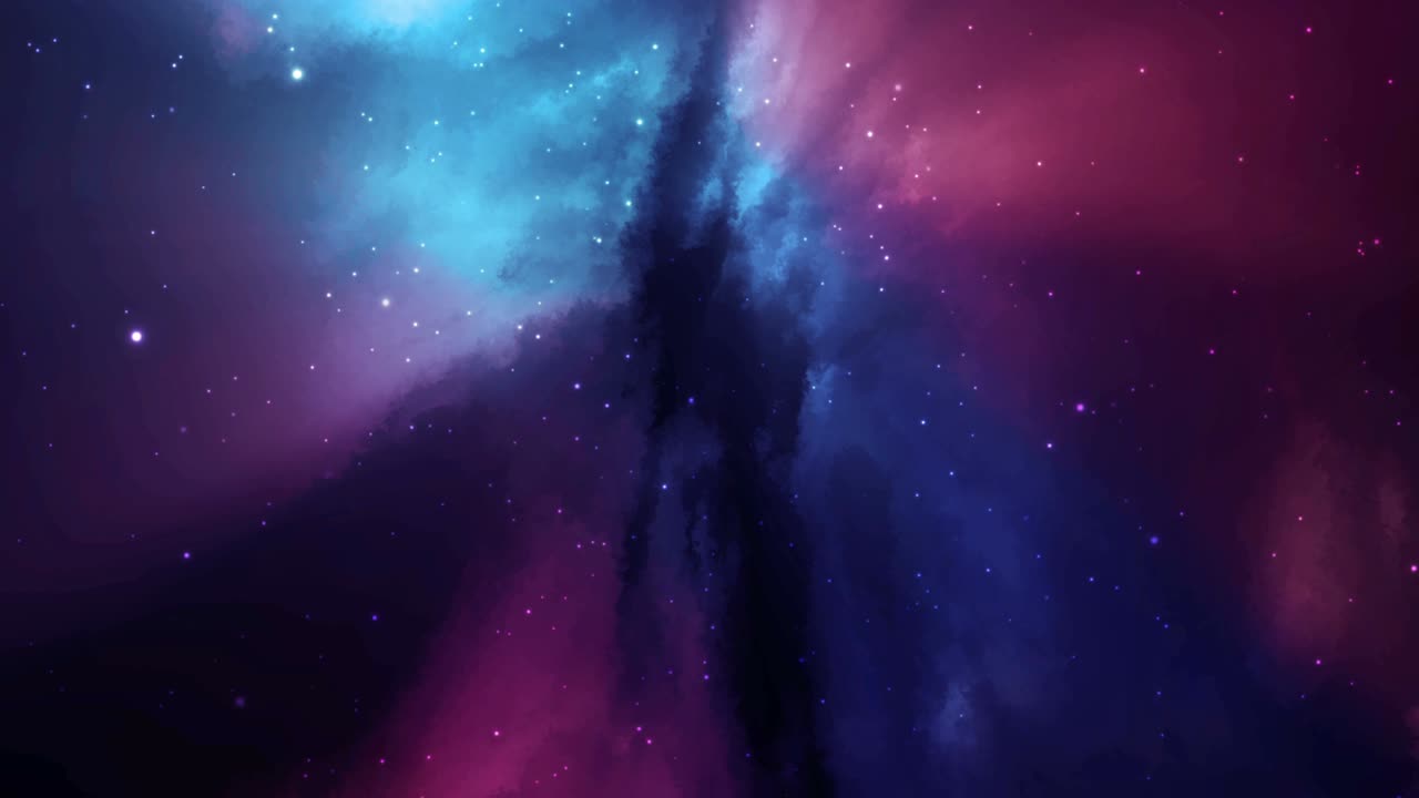 Abstract Colorful Space Background