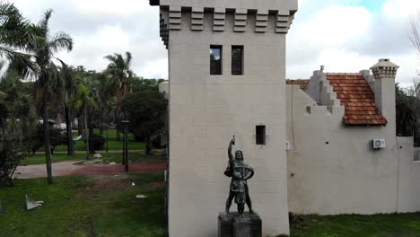 Drone-Video-Aereo-Castillo-Parque-Rodo-Montevideo-Uruguay