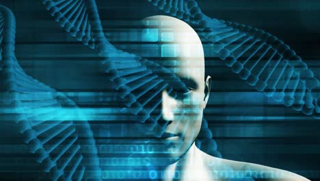 fondo de adn y pruebas humanas biotecnología como arte