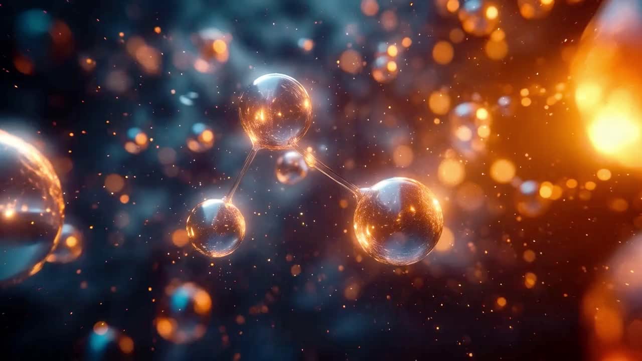 ilustración de la estructura molecular