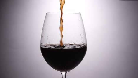 pouring wine, slow motion