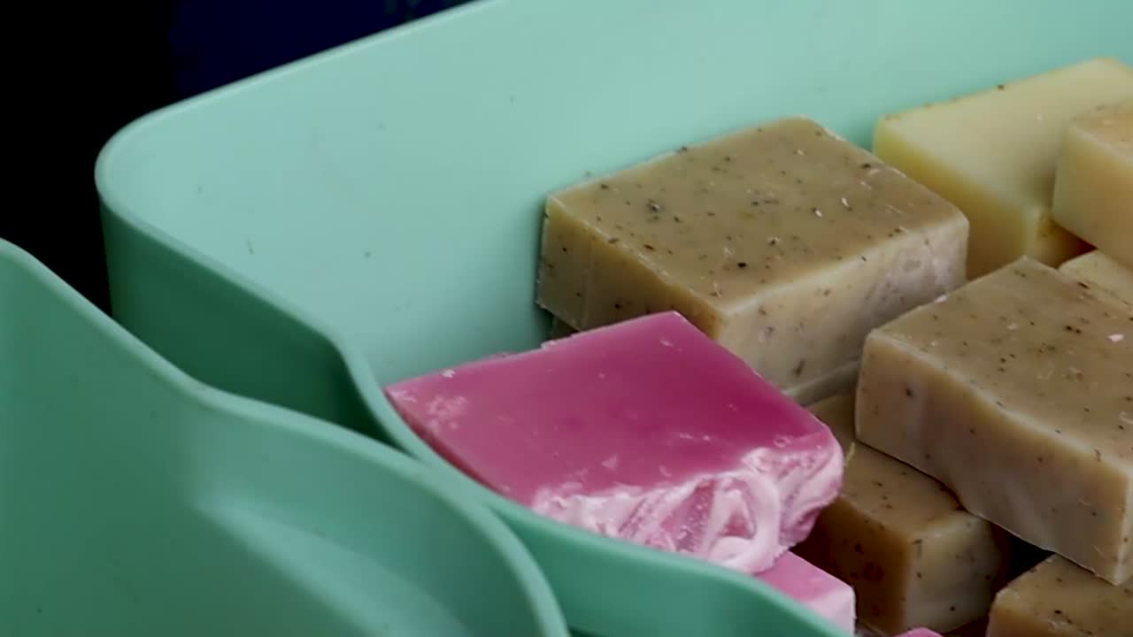 Colourful Homemade Soap - Arts and Crafts Market