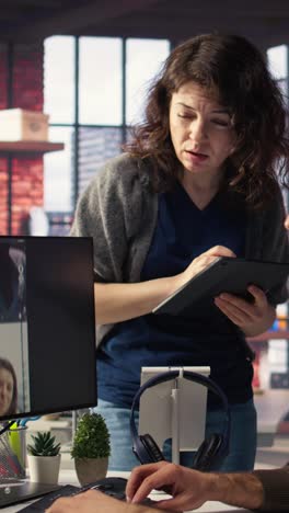 vertical video editors team using videography software to create better content