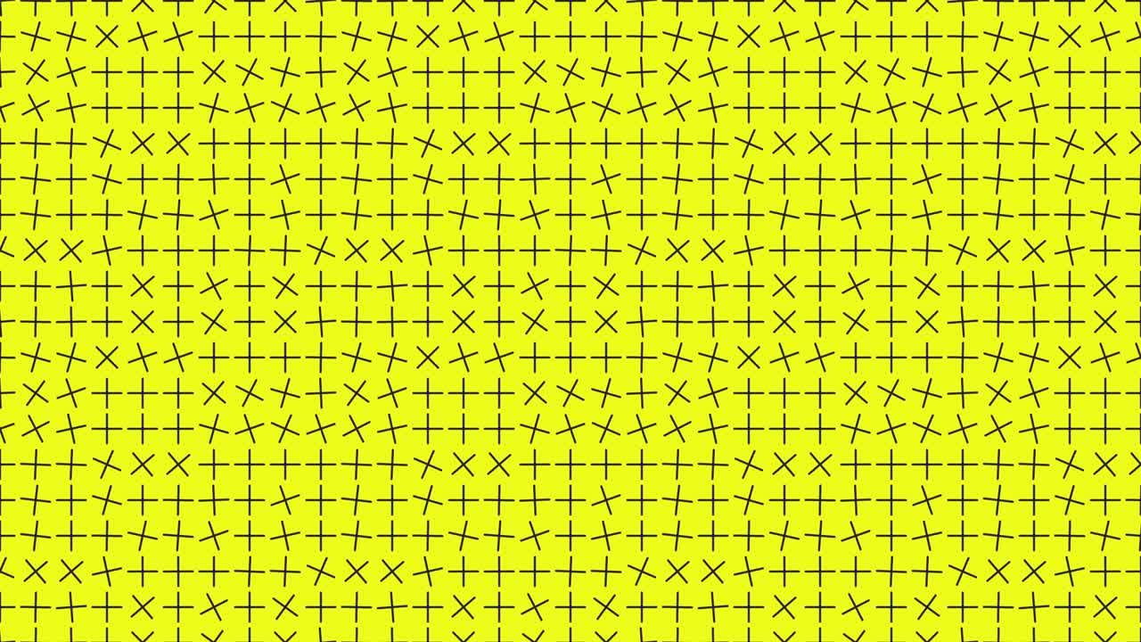 기본 모양 회전 검은 십자가 애니메이션 배경