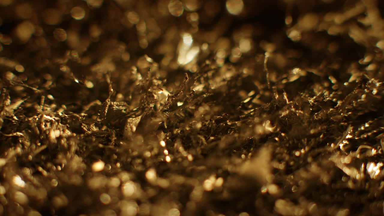 Golden color metal fillings