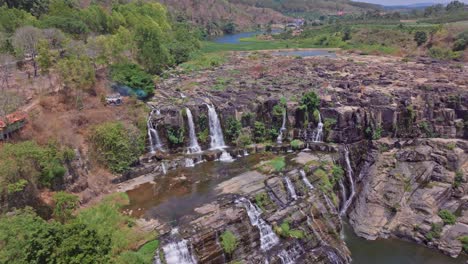 scenic waterfall landscape