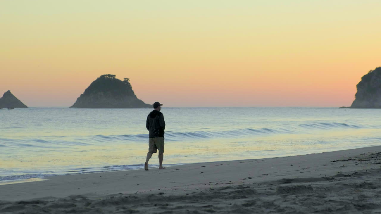 아침 파도, 코로만델, 뉴질랜드