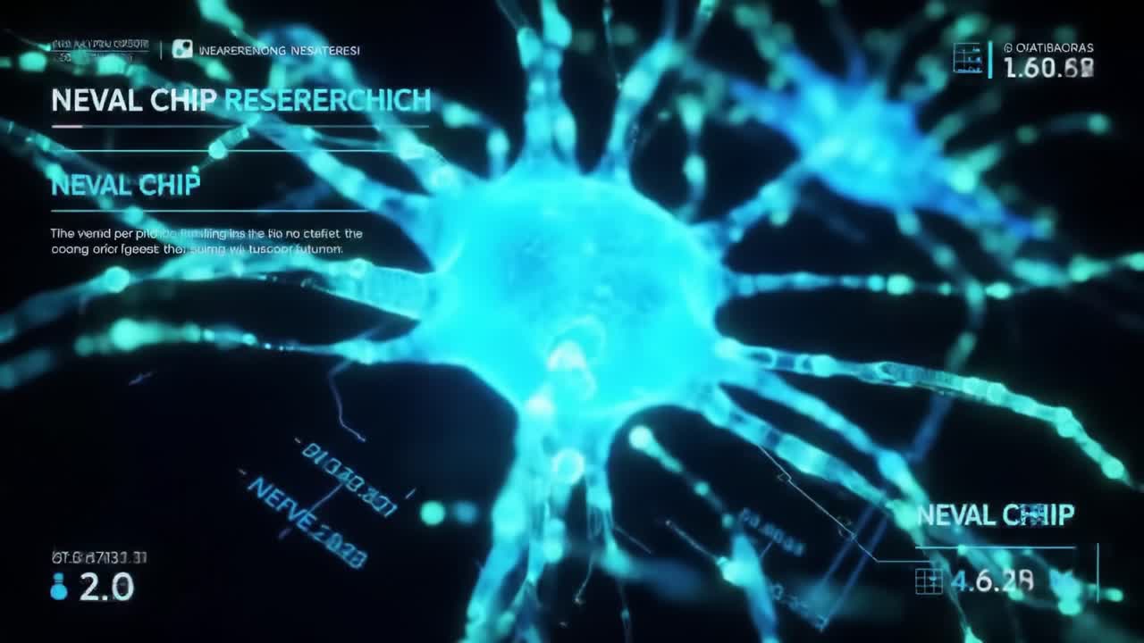 This engaging segment showcases revolutionary neural chip technology, emphasizing its applications in various fields and potential impact on future innovations.