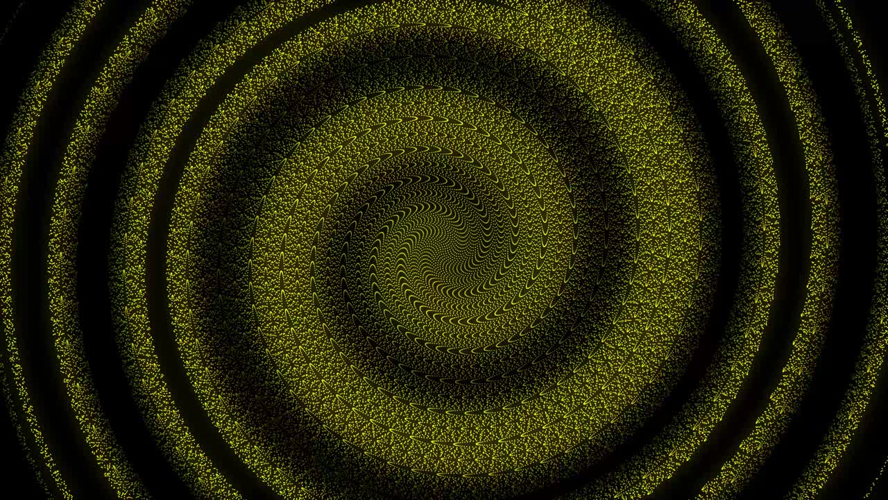 Yellow color Dot Shape Pattern animation motion graphics