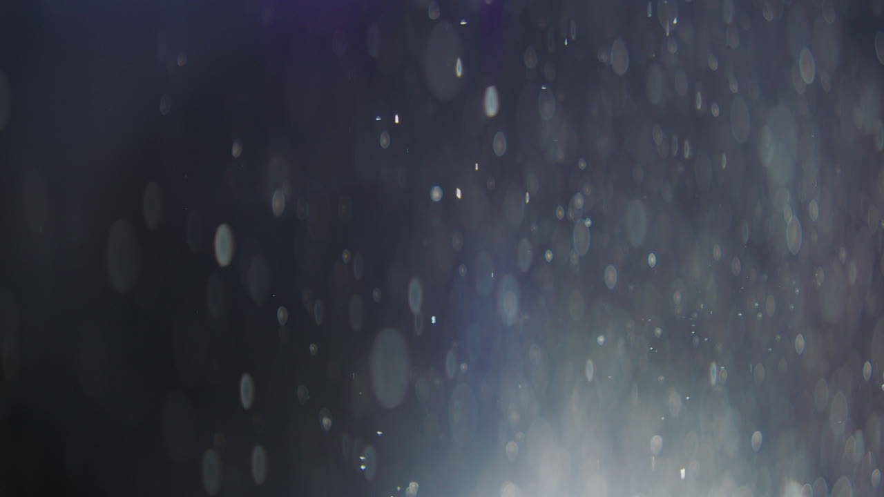 Abstract Dust Particles and Lens Flare