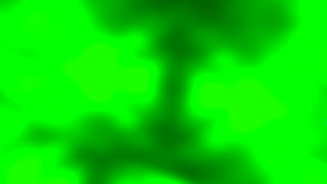 Neon-glowing-green-waves