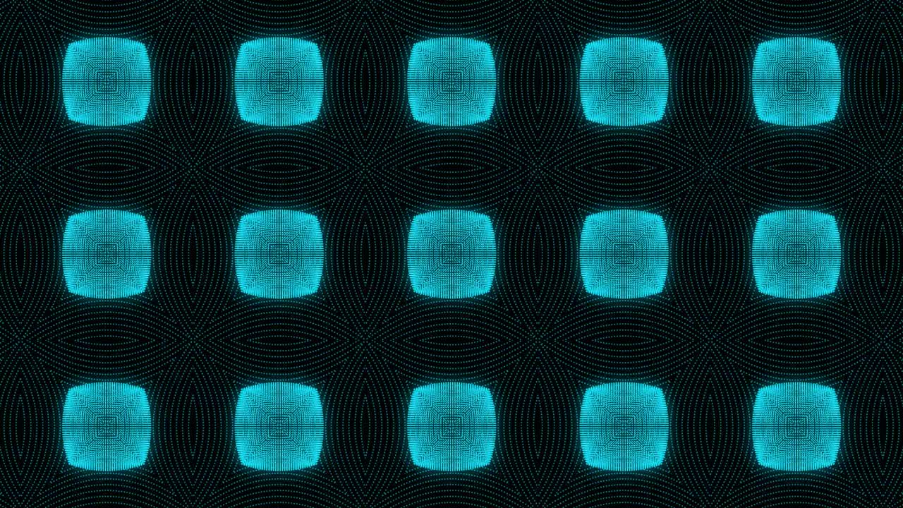 patrón de luz azul diseño gótico animación gráficos de movimiento