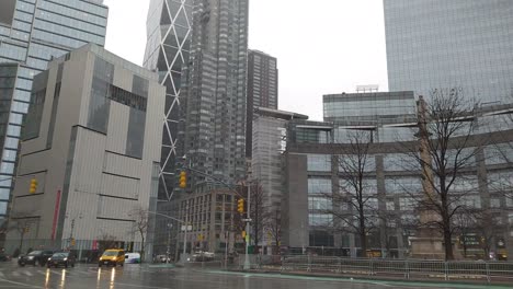 columbus circle in new york city