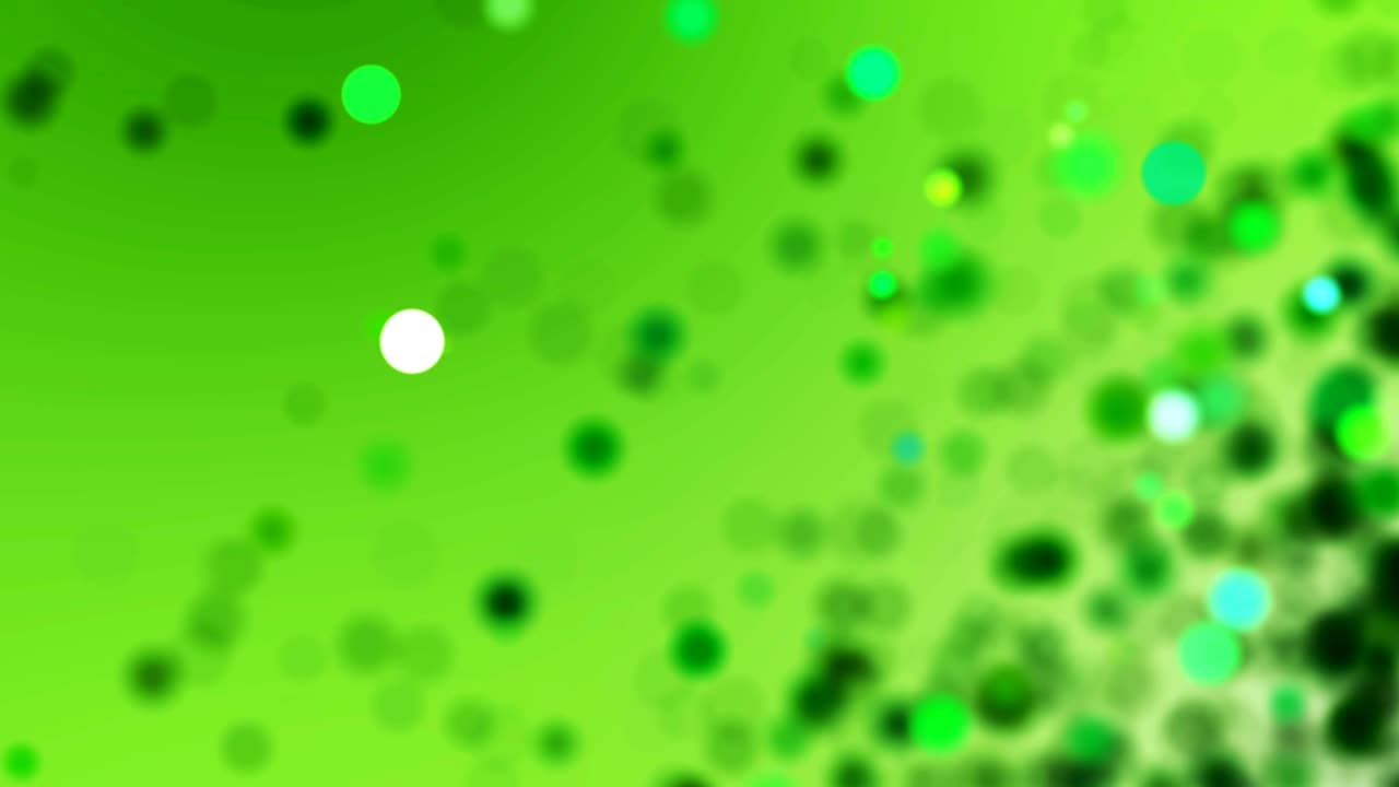 Grafica in movimento CGI astratta e sfondo animato con cerchi e blocchi