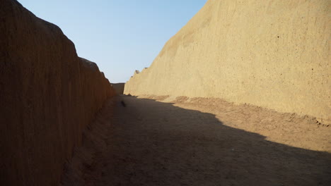 ancient ruins of chan chan in peru