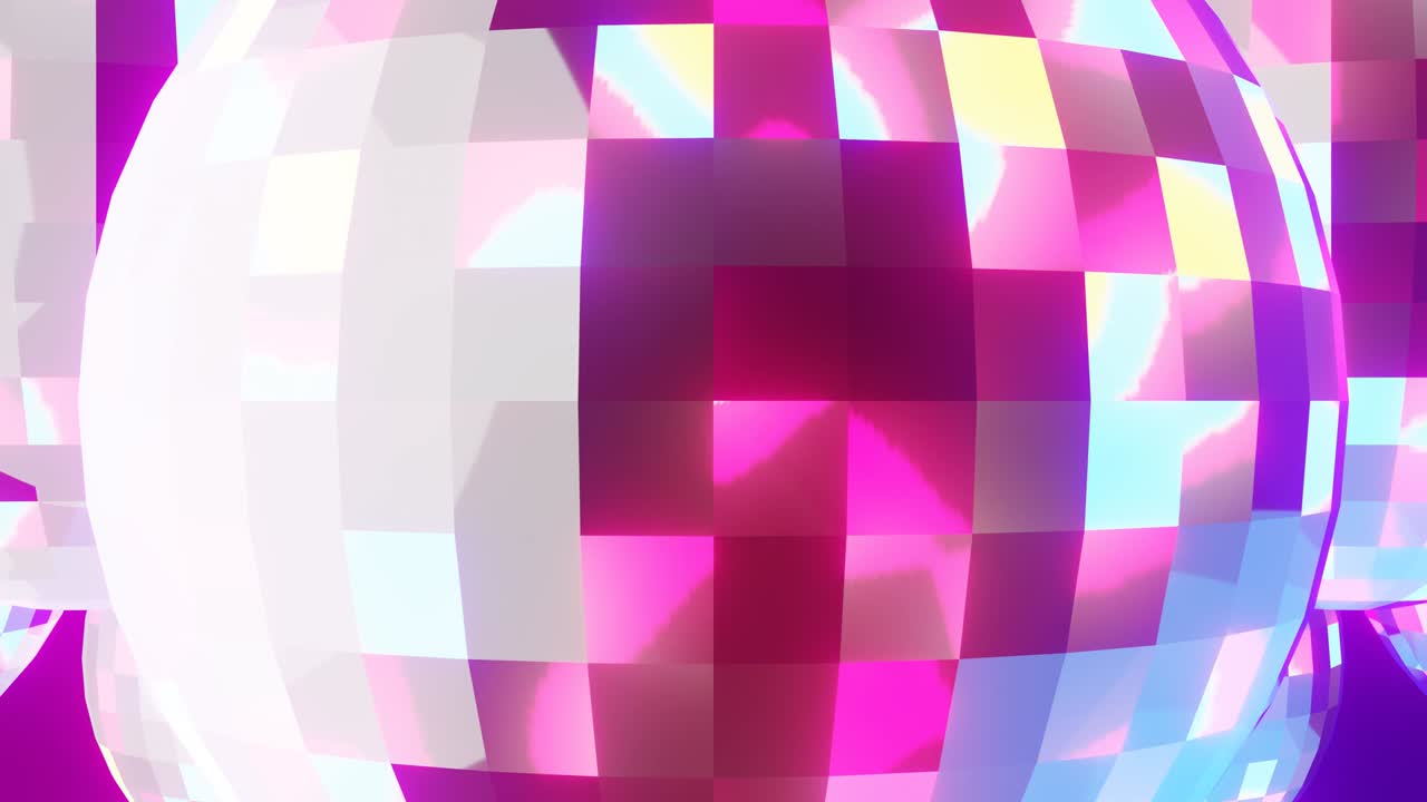 검은 바탕에 있는 디스코 공