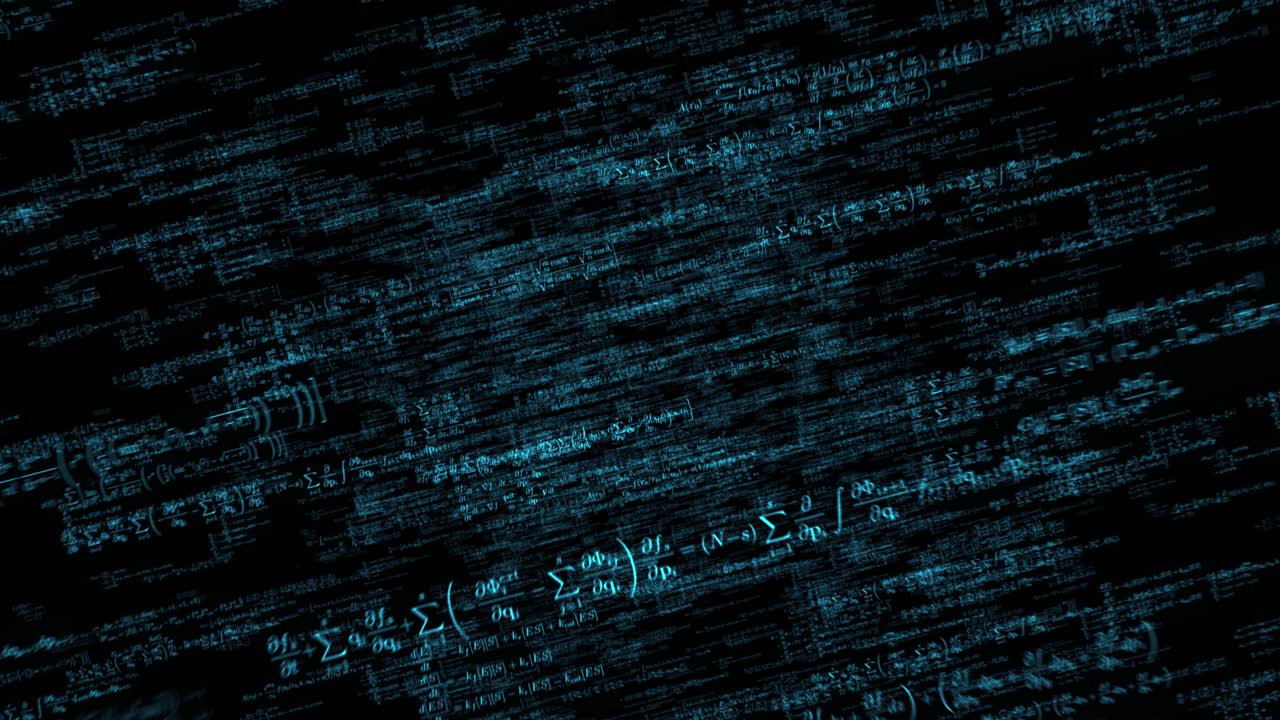 Formula formulae science scientific professor teacher intelligent math learn 4k