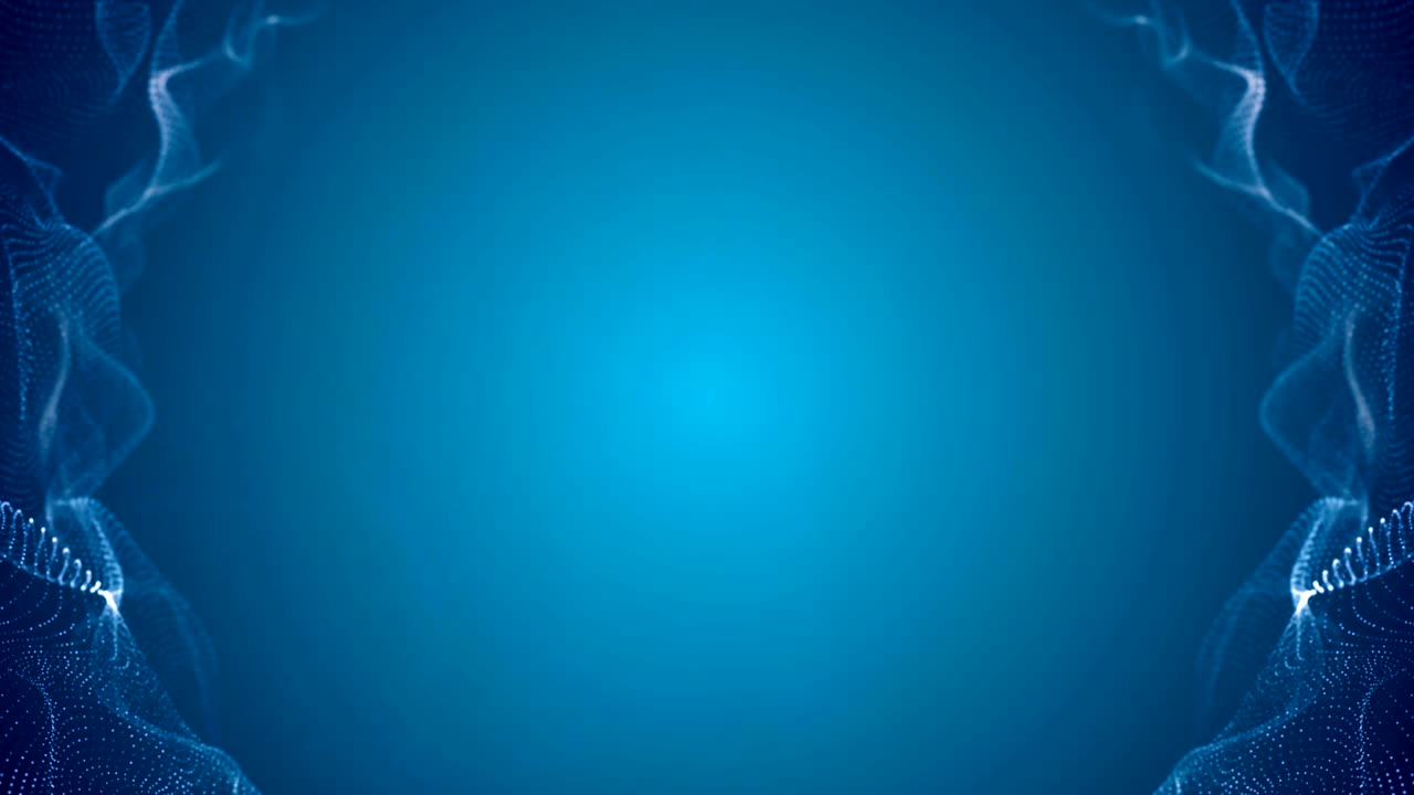 fondo de partículas formadas en 4k - video de bucle de stock