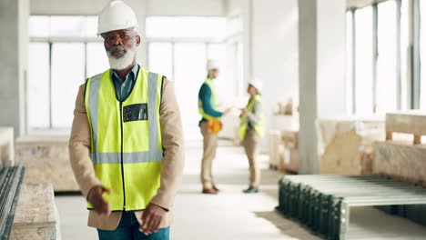 senior black man, architect