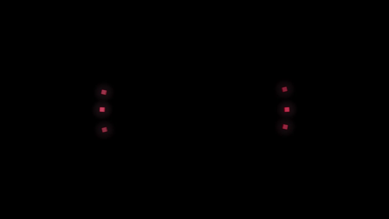 루프 가능한 서클 조명 쇼