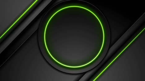 tecnología futurista fondo de movimiento abstracto con líneas brillantes de neón