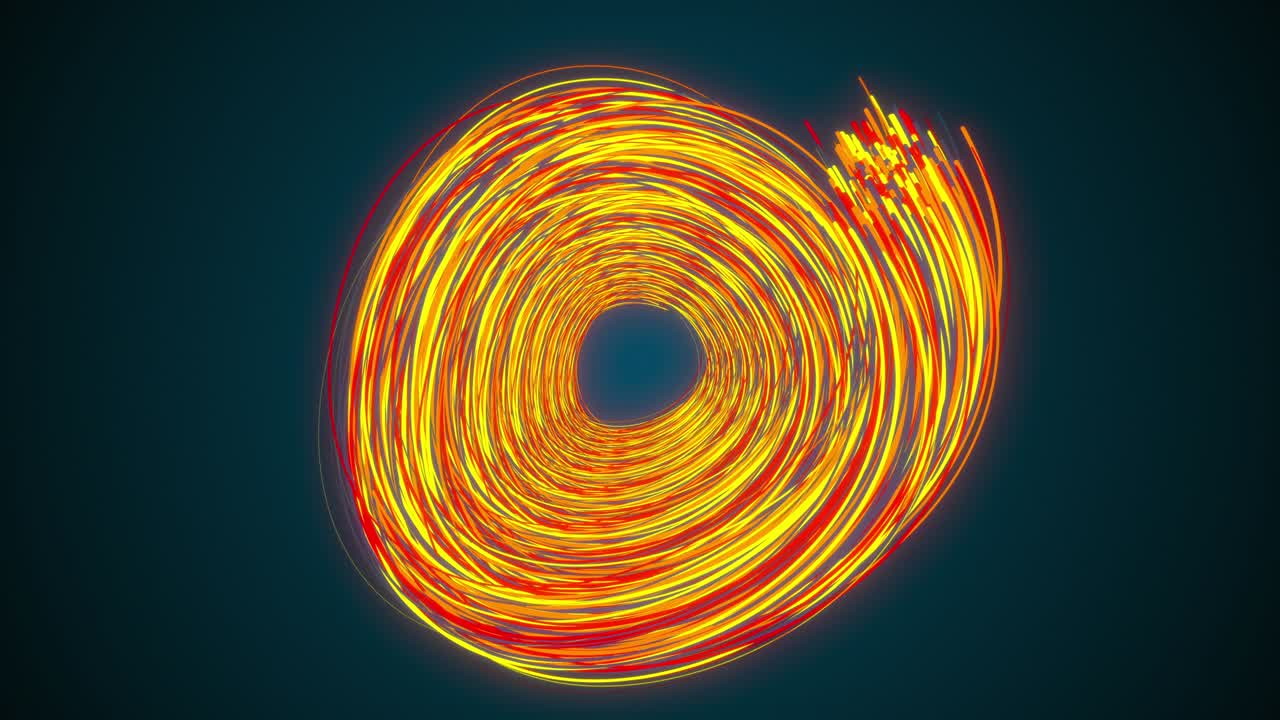 Circles colorful stripes