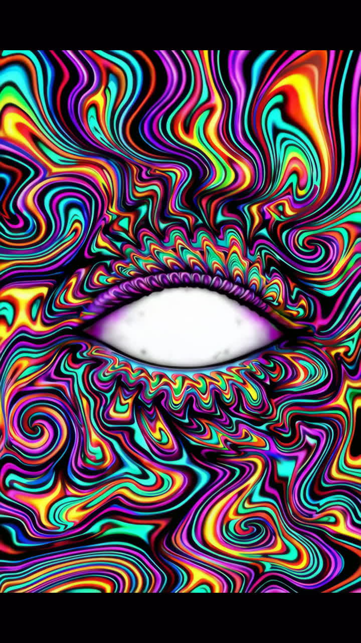 Trippy Psychedelic Eye