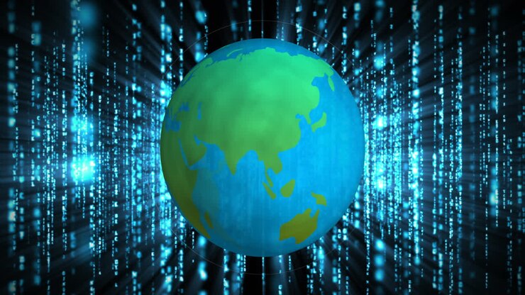 The world and the digital technology 4k