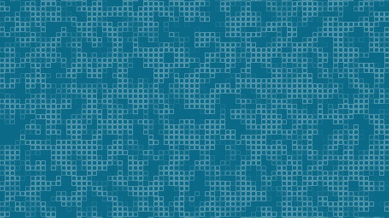 fondo de animación de partículas fractales brillantes