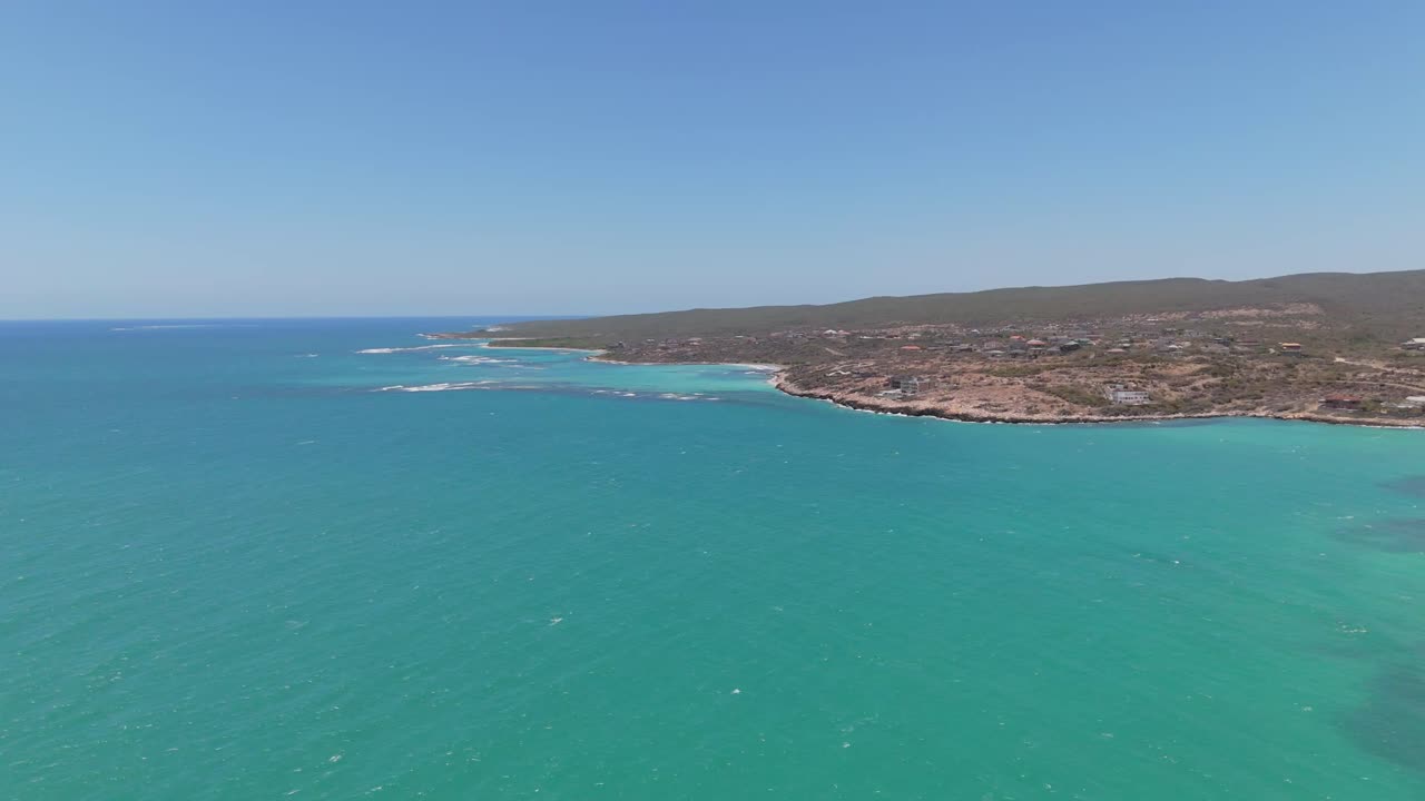 Aerial view Of Coastline In Hellshire Portmore Jamaica