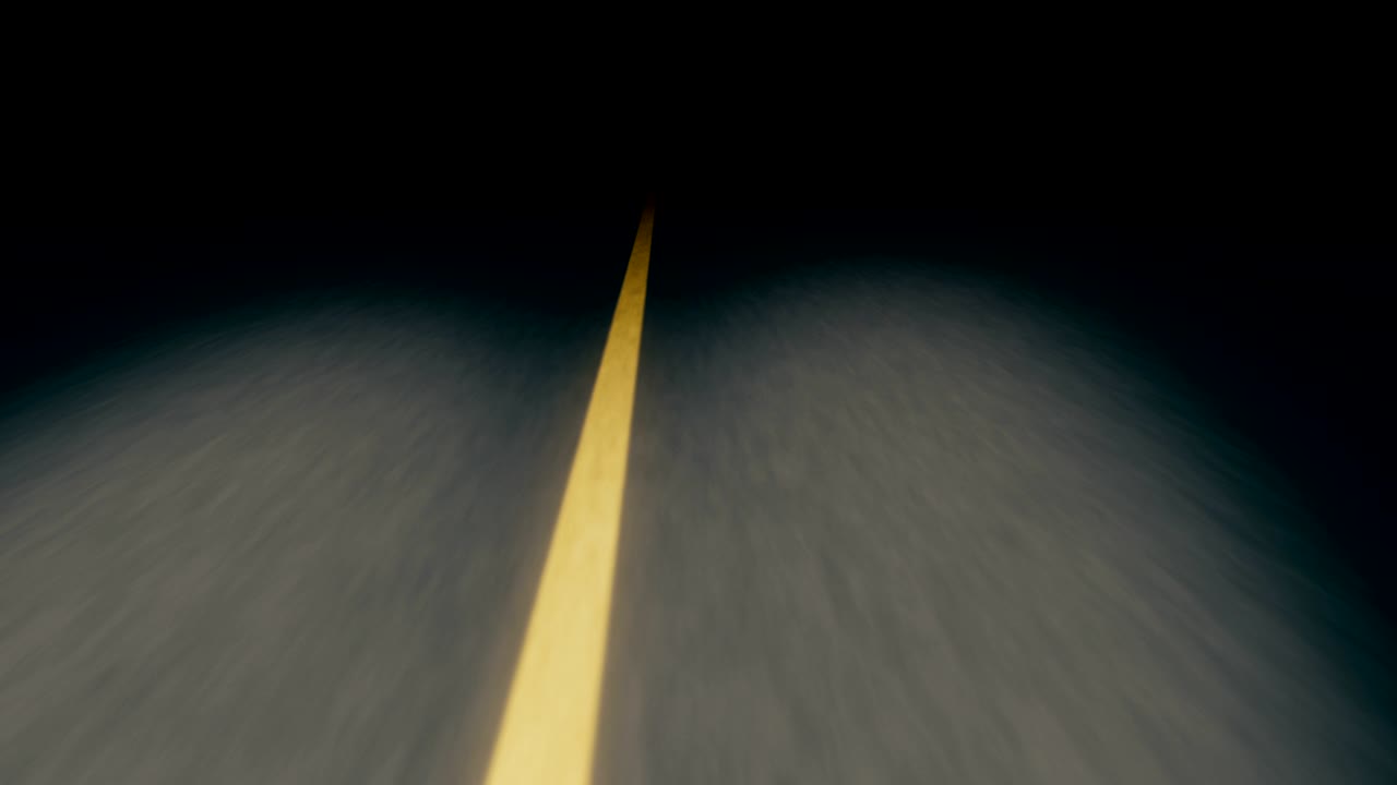 줄무가 있는 끝없는 끊임없는 길