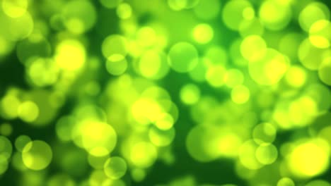 las luces bokeh brillantes.
