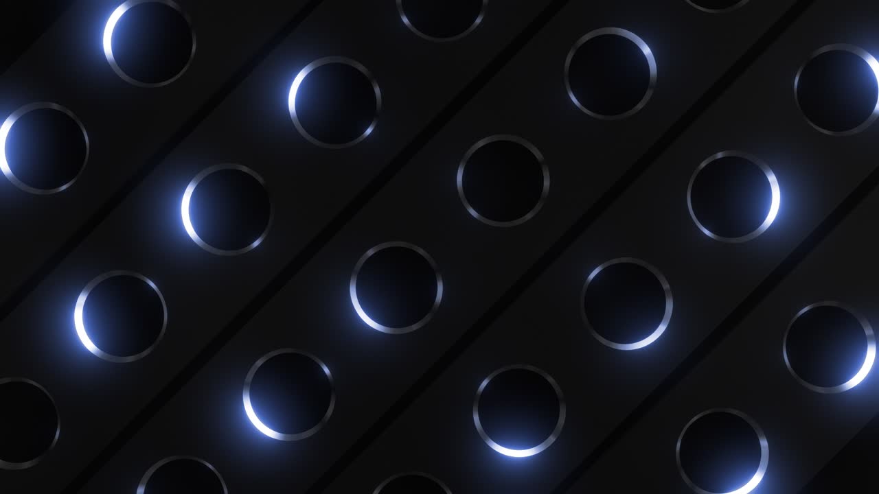 patrón de círculos brillantes abstractos