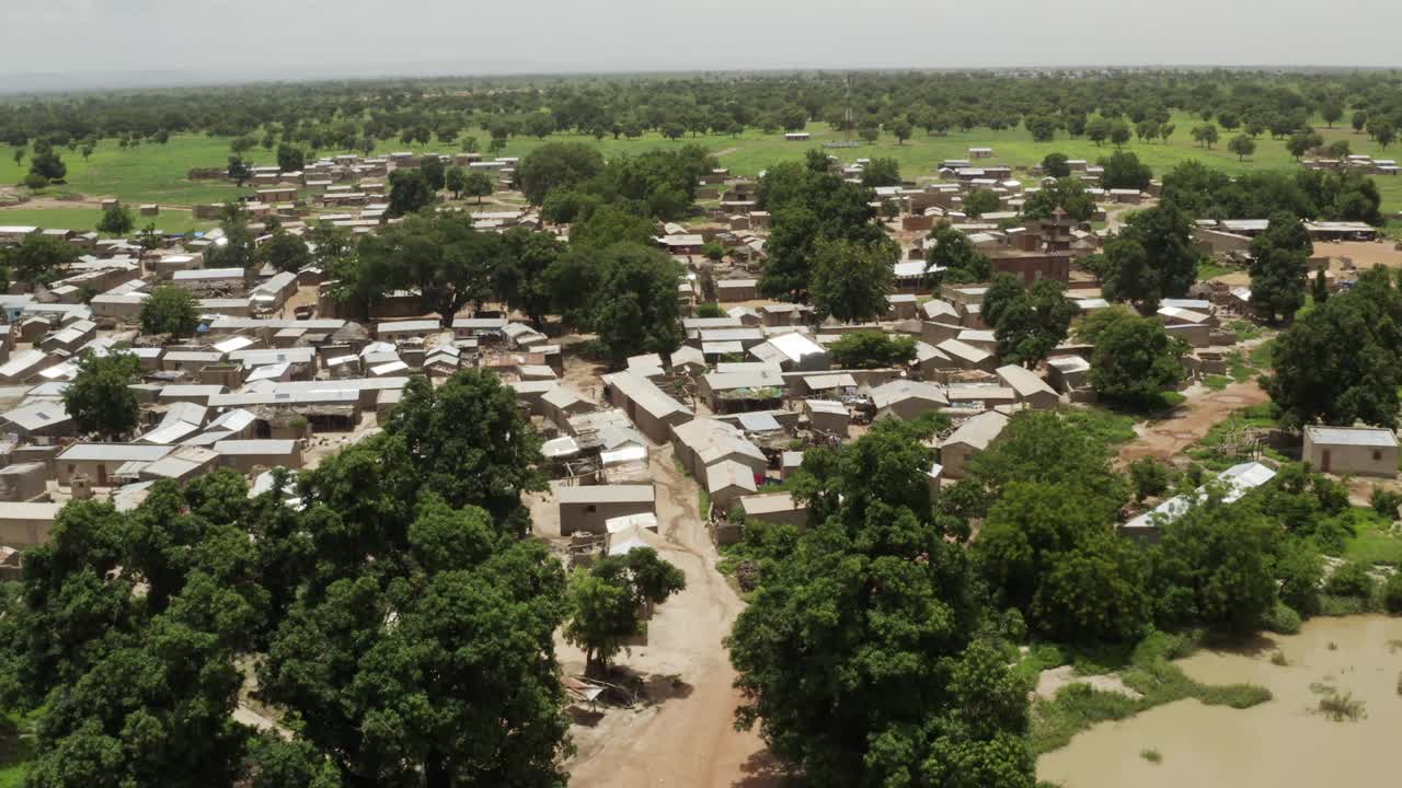아프리카 말리 마을 공중 사진 18