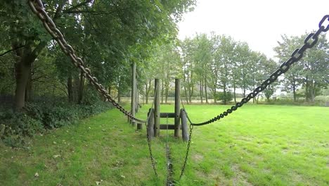 abandoned children's playground