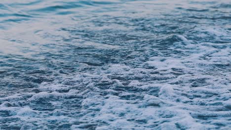 sea waves on beach. breaking sea wave on beach