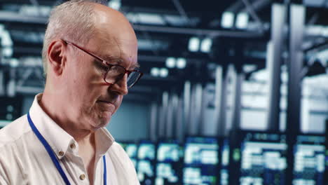 Professional running code in data center