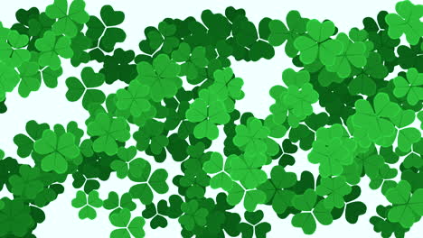 Motion-green-shamrocks-with-Patricks-Day-6