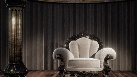 luxurious-theater-curtain-stage-with-chair