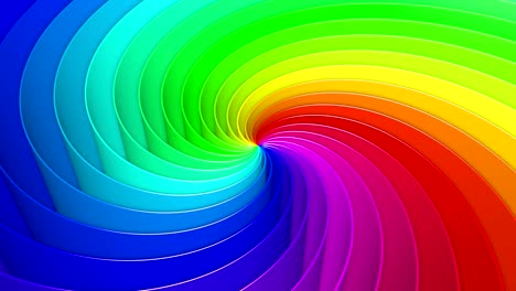 looped colorful helix background, loop