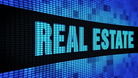 real estate display