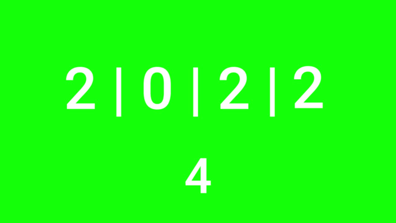 Counting down from ten