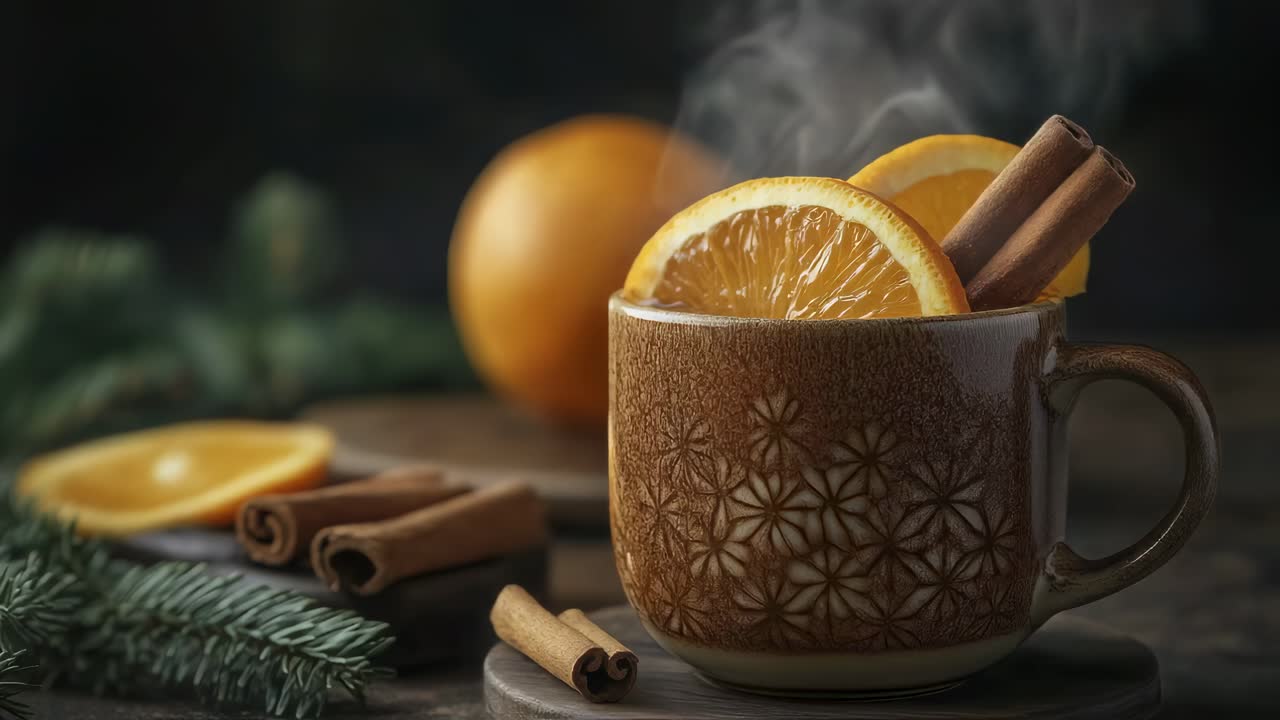 Warm Spiced Orange Drink