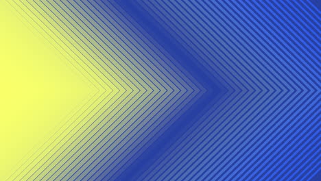 dynamic blue and yellow abstract design with diagonal lines