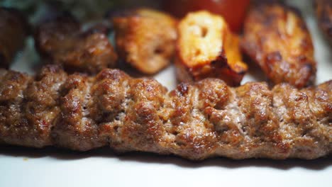 espigas de carne a la parrilla