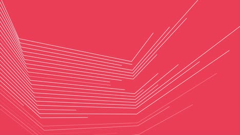 pink white minimal lines abstract futuristic tech motion background