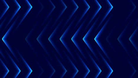 blue abstract neon arrows tech video animation