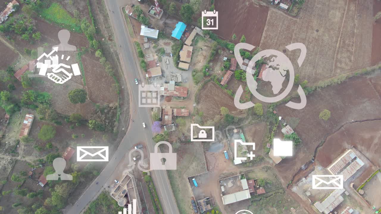 도시 풍경 - 드론보기